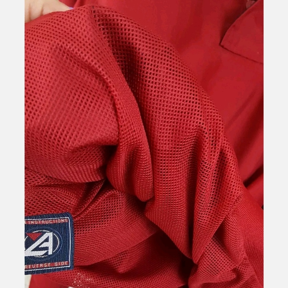 Ahead Authentics Pullover Red Convertible Jacket - image 6